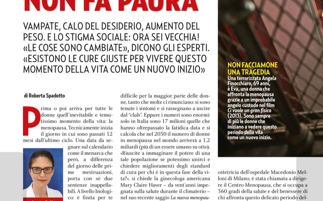 Parliamo di Menopausa – Articolo su Gente